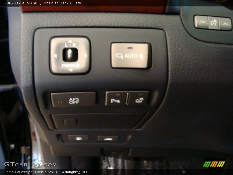 Obsidian Black / Black 2007 Lexus LS 460 L