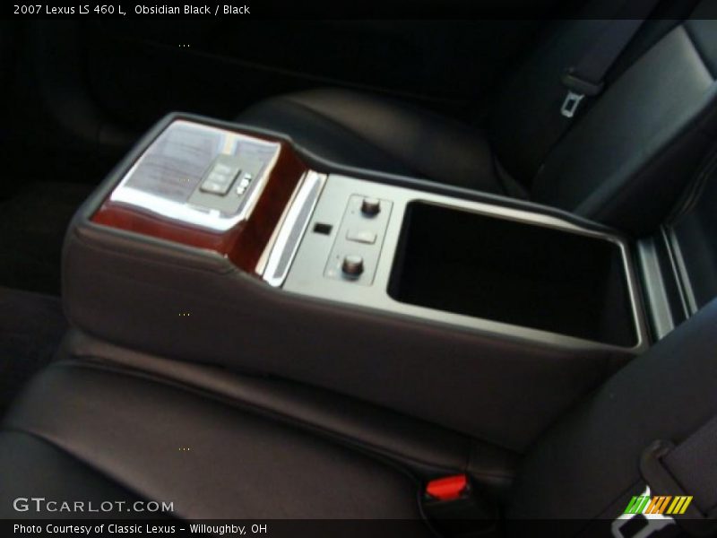 Obsidian Black / Black 2007 Lexus LS 460 L