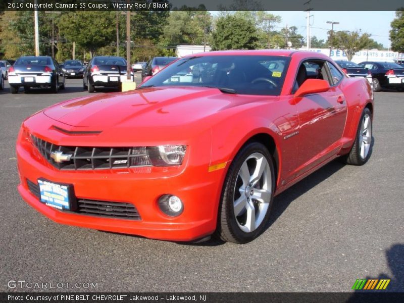 Victory Red / Black 2010 Chevrolet Camaro SS Coupe