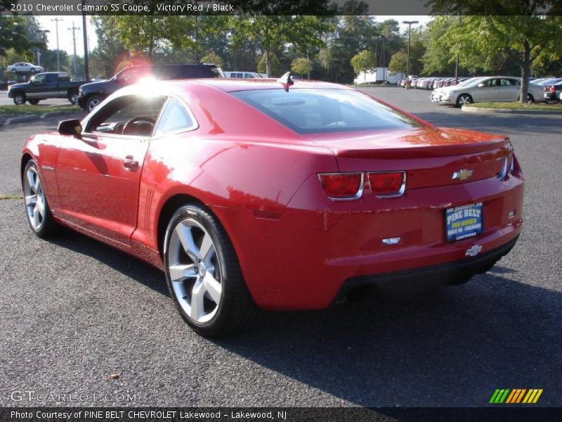 Victory Red / Black 2010 Chevrolet Camaro SS Coupe