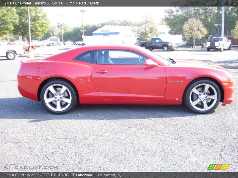 Victory Red / Black 2010 Chevrolet Camaro SS Coupe
