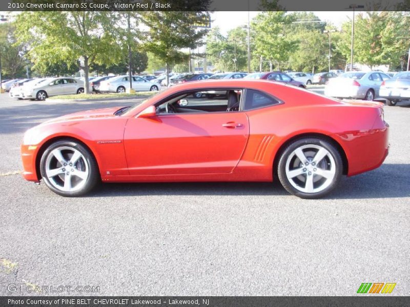 Victory Red / Black 2010 Chevrolet Camaro SS Coupe