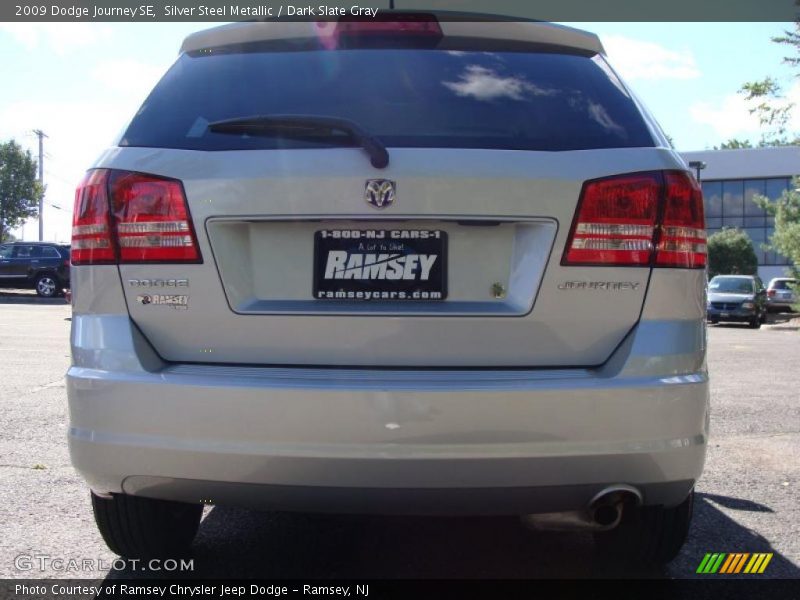 Silver Steel Metallic / Dark Slate Gray 2009 Dodge Journey SE