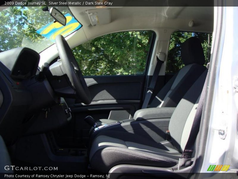 Silver Steel Metallic / Dark Slate Gray 2009 Dodge Journey SE