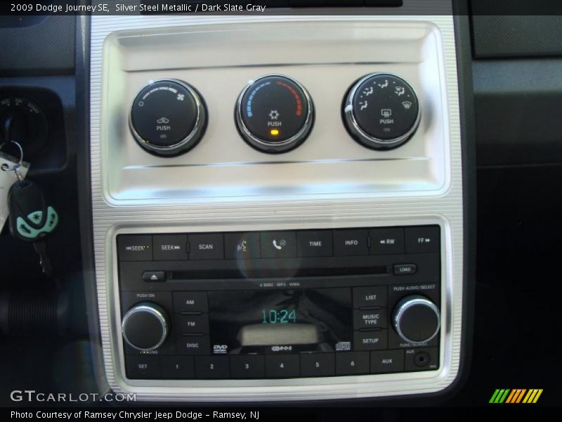 Silver Steel Metallic / Dark Slate Gray 2009 Dodge Journey SE
