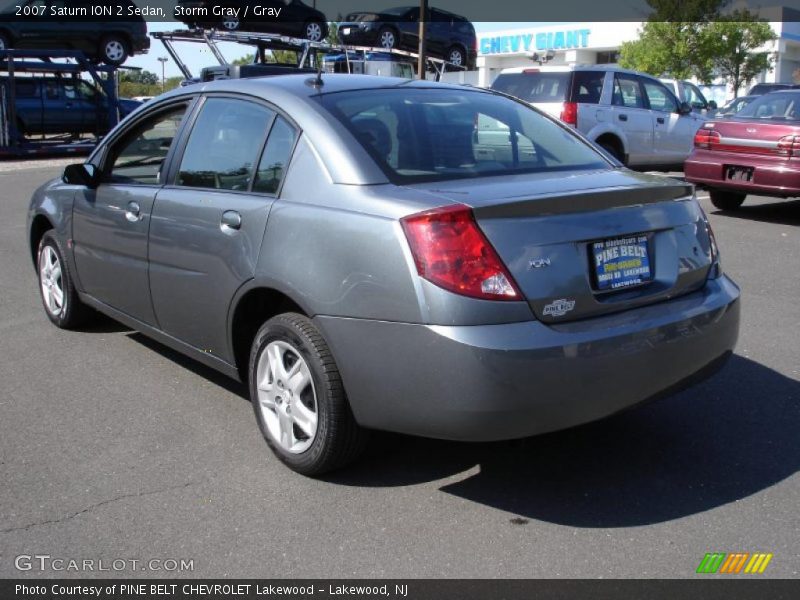 Storm Gray / Gray 2007 Saturn ION 2 Sedan