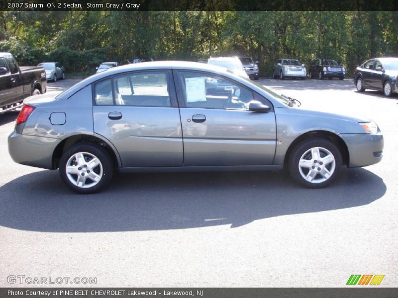 Storm Gray / Gray 2007 Saturn ION 2 Sedan