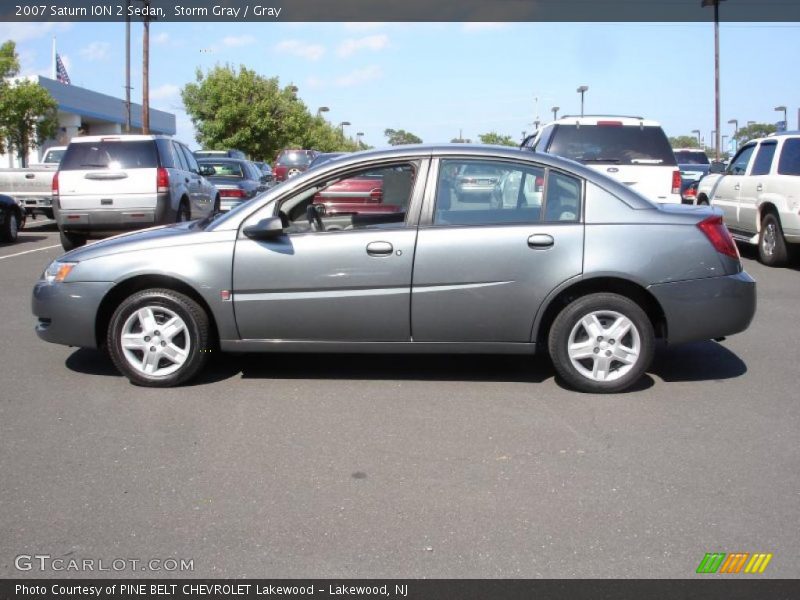 Storm Gray / Gray 2007 Saturn ION 2 Sedan