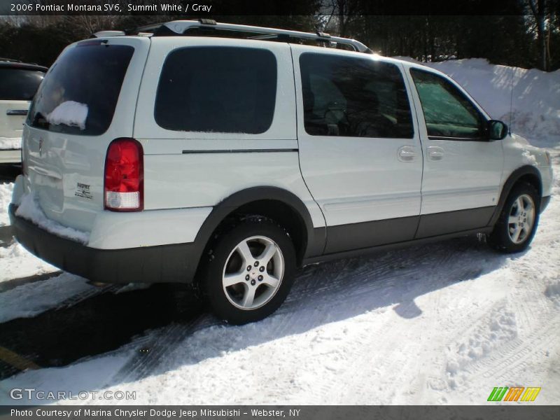 Summit White / Gray 2006 Pontiac Montana SV6