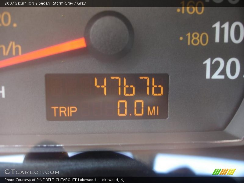 Storm Gray / Gray 2007 Saturn ION 2 Sedan