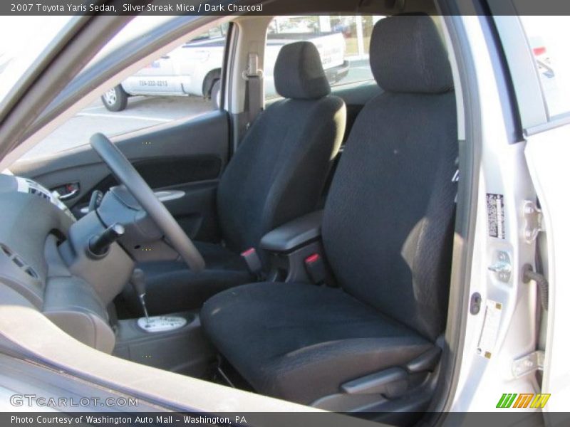 Silver Streak Mica / Dark Charcoal 2007 Toyota Yaris Sedan