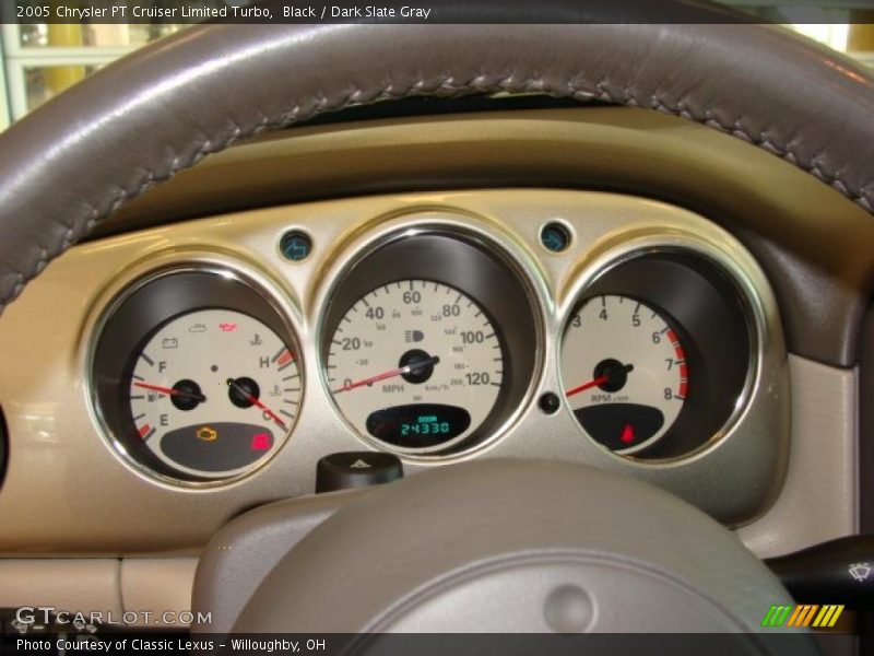 Black / Dark Slate Gray 2005 Chrysler PT Cruiser Limited Turbo
