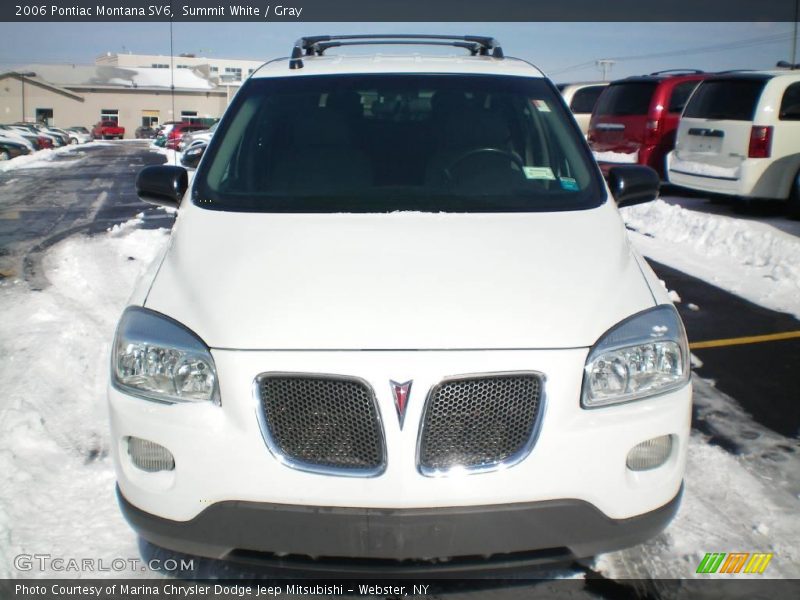 Summit White / Gray 2006 Pontiac Montana SV6