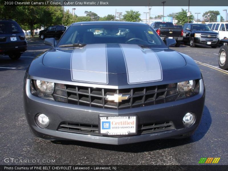 Cyber Gray Metallic / Black 2010 Chevrolet Camaro LT Coupe