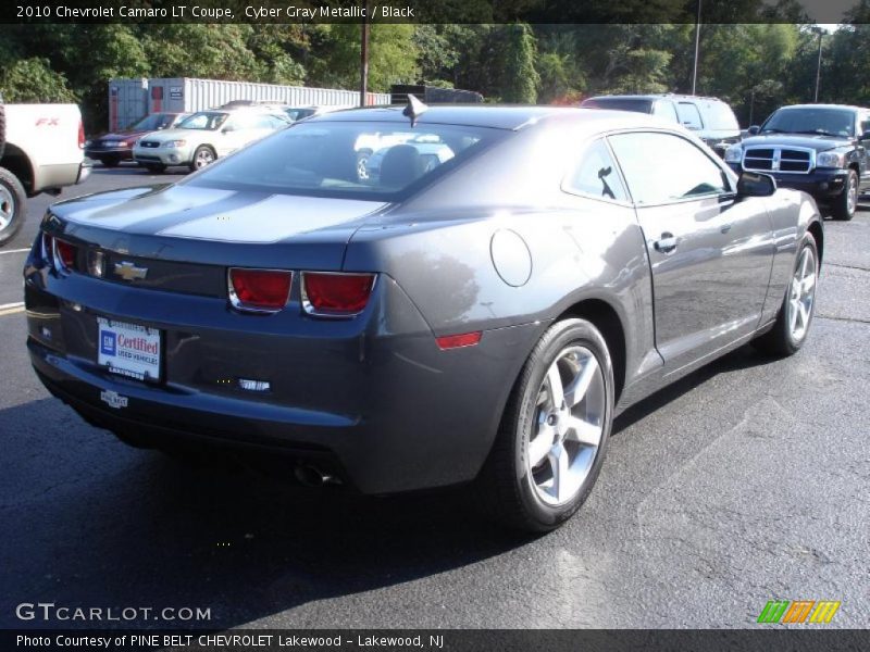 Cyber Gray Metallic / Black 2010 Chevrolet Camaro LT Coupe