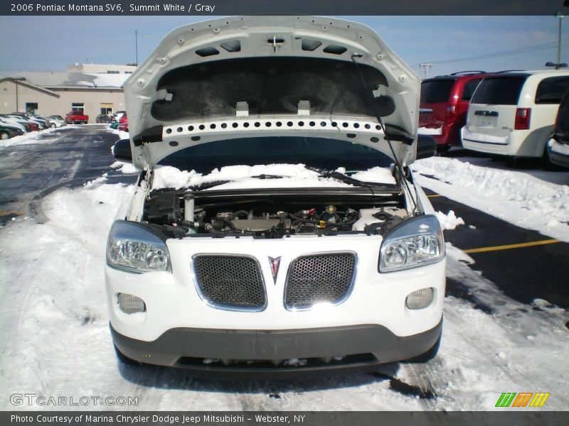 Summit White / Gray 2006 Pontiac Montana SV6