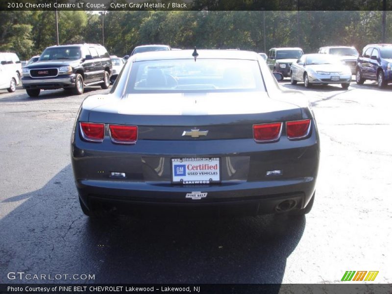 Cyber Gray Metallic / Black 2010 Chevrolet Camaro LT Coupe