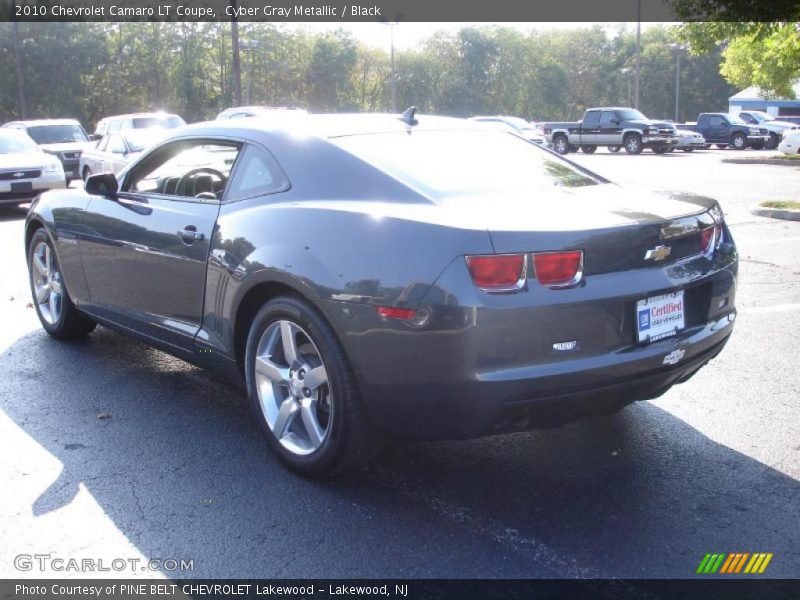 Cyber Gray Metallic / Black 2010 Chevrolet Camaro LT Coupe