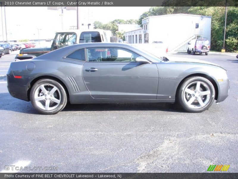 Cyber Gray Metallic / Black 2010 Chevrolet Camaro LT Coupe