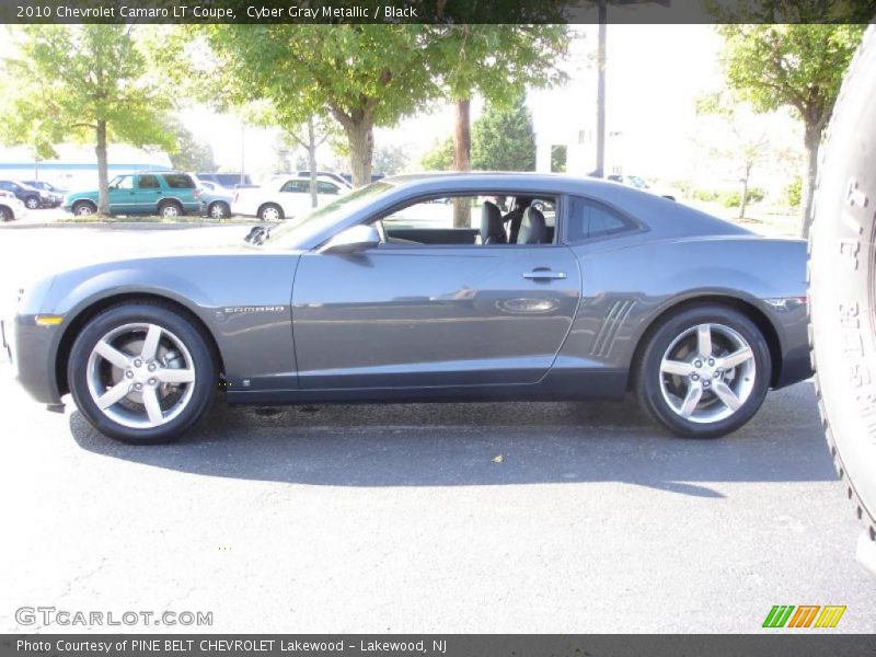 Cyber Gray Metallic / Black 2010 Chevrolet Camaro LT Coupe