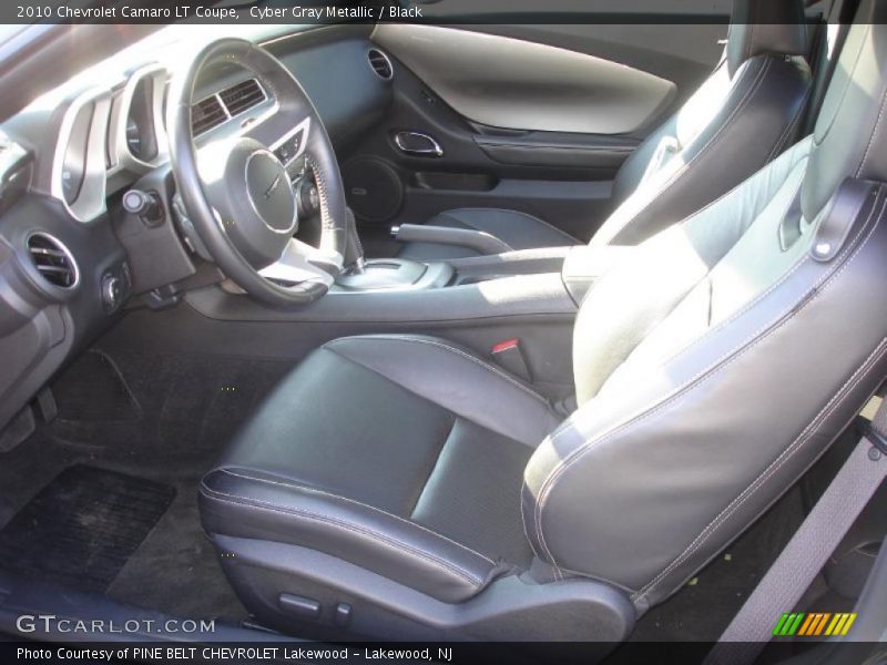 Cyber Gray Metallic / Black 2010 Chevrolet Camaro LT Coupe