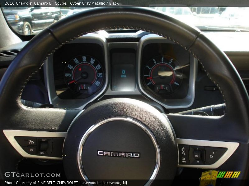 Cyber Gray Metallic / Black 2010 Chevrolet Camaro LT Coupe