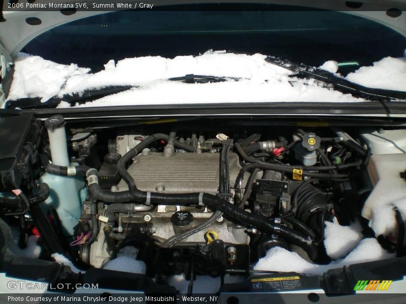 Summit White / Gray 2006 Pontiac Montana SV6