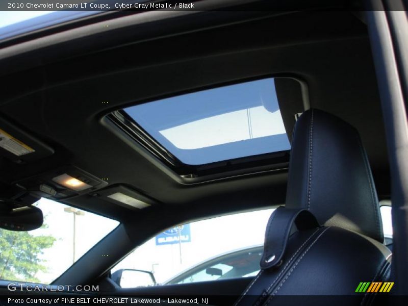 Cyber Gray Metallic / Black 2010 Chevrolet Camaro LT Coupe