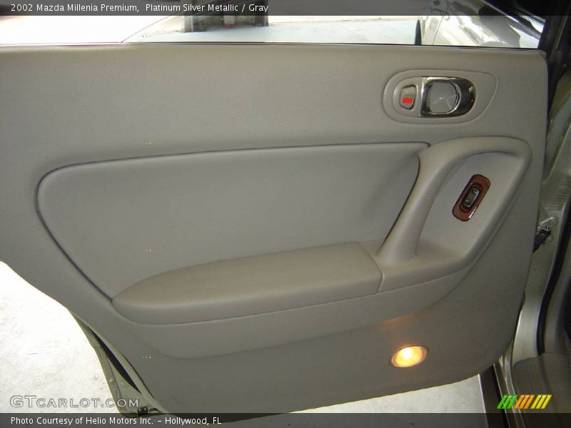 Platinum Silver Metallic / Gray 2002 Mazda Millenia Premium