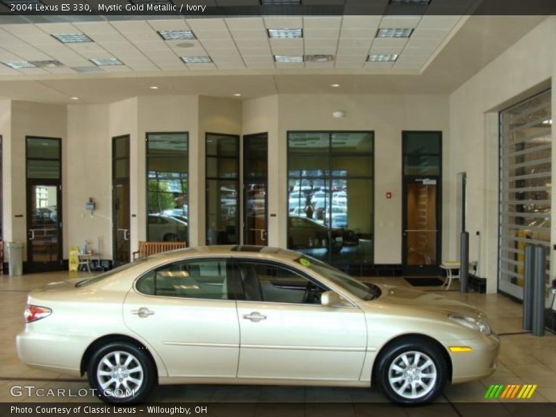 Mystic Gold Metallic / Ivory 2004 Lexus ES 330