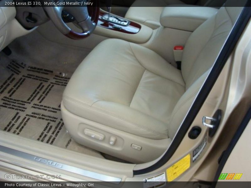 Mystic Gold Metallic / Ivory 2004 Lexus ES 330