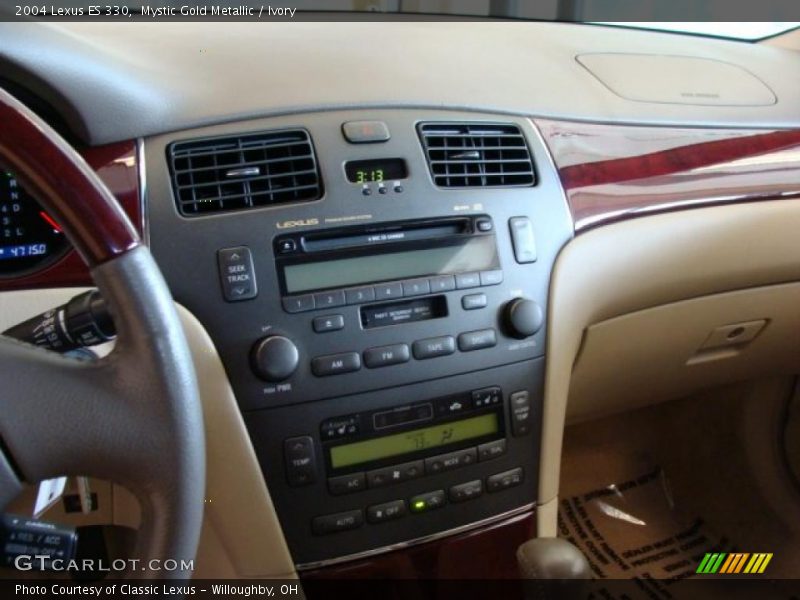 Mystic Gold Metallic / Ivory 2004 Lexus ES 330