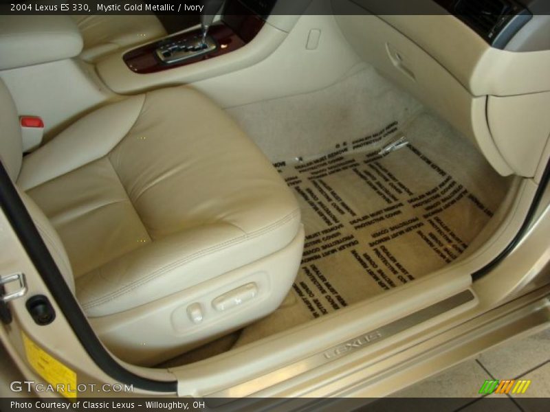 Mystic Gold Metallic / Ivory 2004 Lexus ES 330