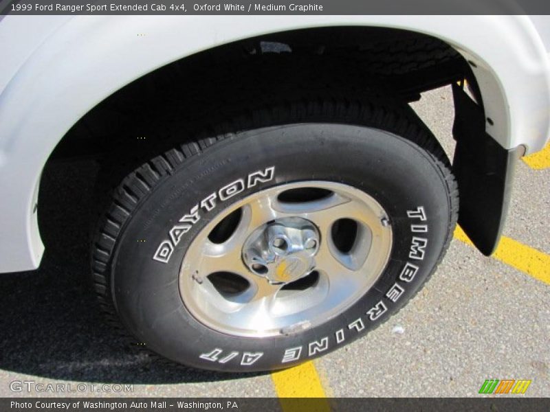 Oxford White / Medium Graphite 1999 Ford Ranger Sport Extended Cab 4x4