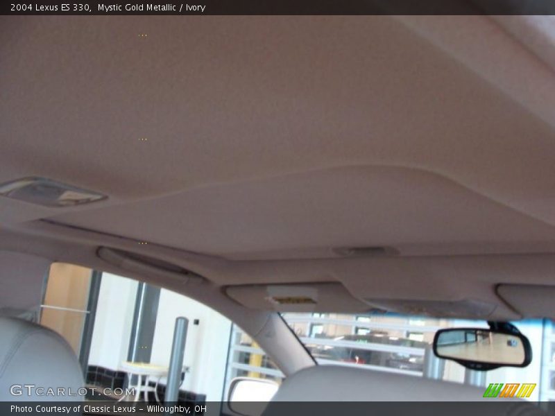 Mystic Gold Metallic / Ivory 2004 Lexus ES 330
