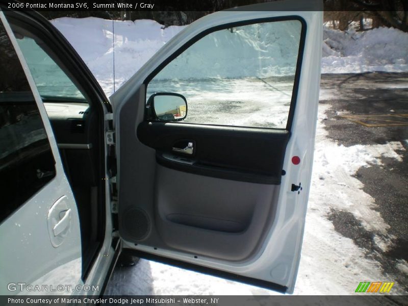 Summit White / Gray 2006 Pontiac Montana SV6
