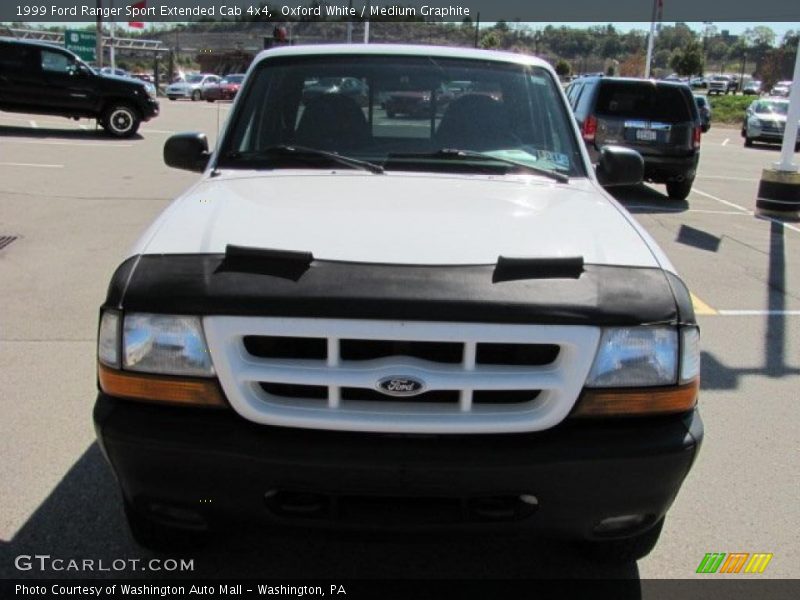 Oxford White / Medium Graphite 1999 Ford Ranger Sport Extended Cab 4x4