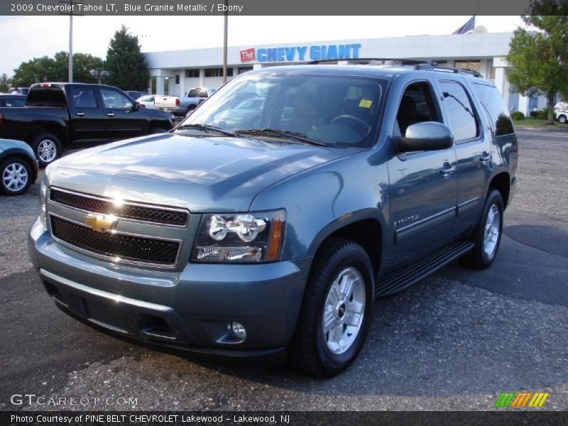 Blue Granite Metallic / Ebony 2009 Chevrolet Tahoe LT