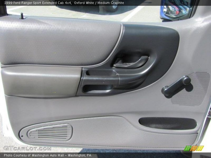 Oxford White / Medium Graphite 1999 Ford Ranger Sport Extended Cab 4x4