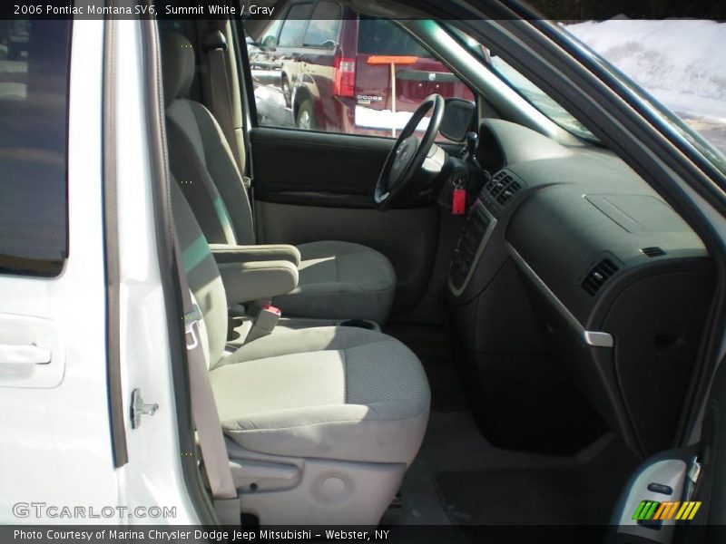 Summit White / Gray 2006 Pontiac Montana SV6