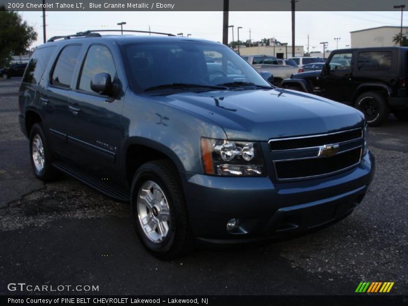 Blue Granite Metallic / Ebony 2009 Chevrolet Tahoe LT
