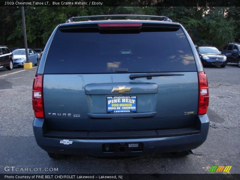 Blue Granite Metallic / Ebony 2009 Chevrolet Tahoe LT