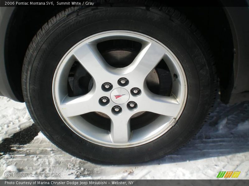 Summit White / Gray 2006 Pontiac Montana SV6