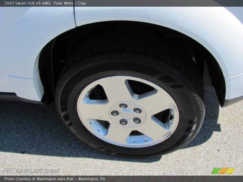 Polar White / Gray 2007 Saturn VUE V6 AWD