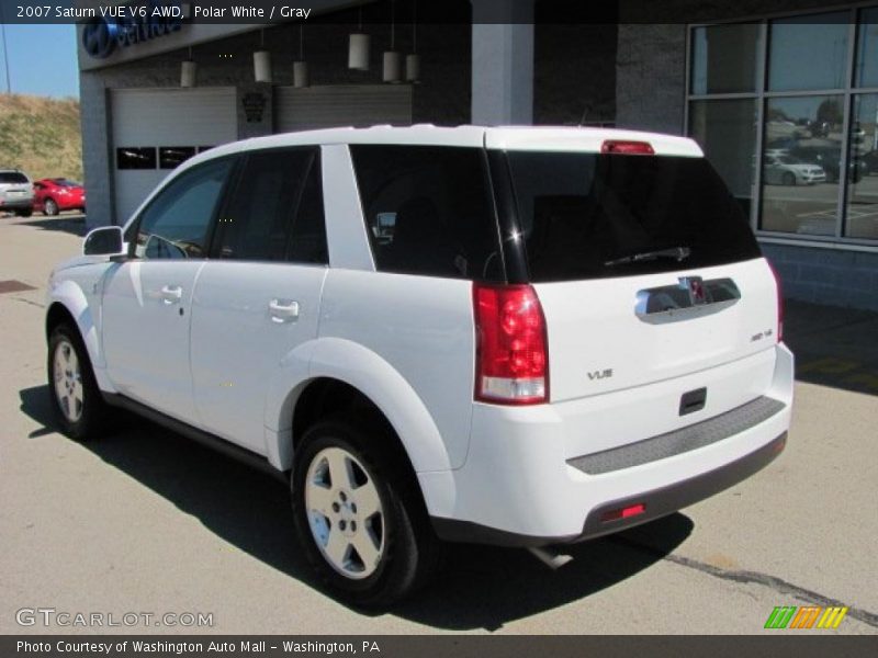 Polar White / Gray 2007 Saturn VUE V6 AWD
