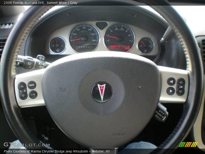 Summit White / Gray 2006 Pontiac Montana SV6