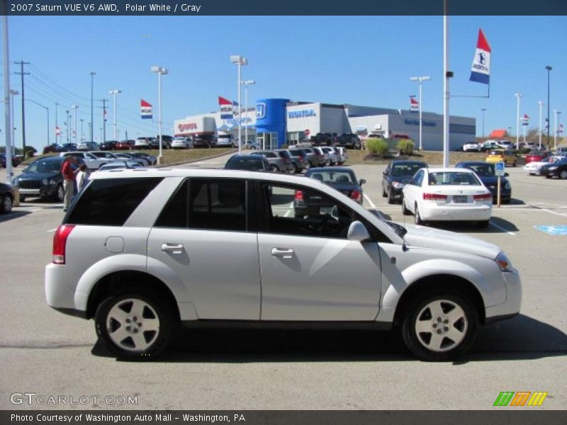 Polar White / Gray 2007 Saturn VUE V6 AWD