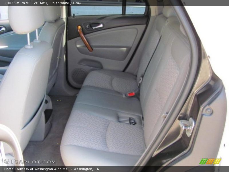 Polar White / Gray 2007 Saturn VUE V6 AWD