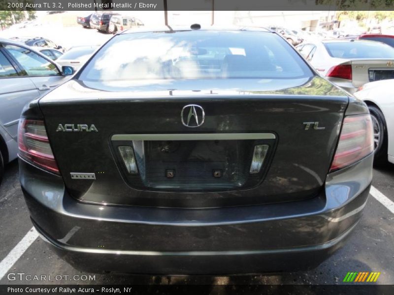 Polished Metal Metallic / Ebony 2008 Acura TL 3.2