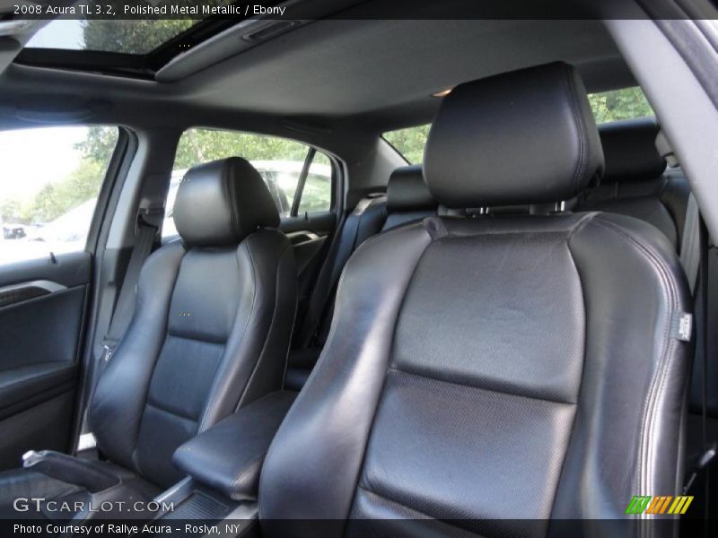 Polished Metal Metallic / Ebony 2008 Acura TL 3.2